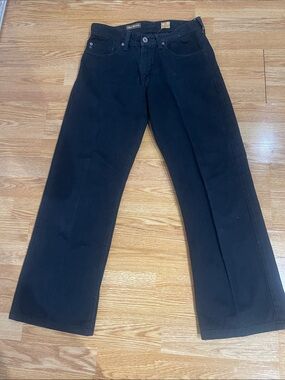 Adriano Goldschmied The Hero- Men Classic Black Straight-Leg Jeans